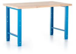  Állítható magasságú műhelyasztal 120 x 80 cm, kék - ral 5012