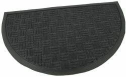 FLOMAT Textil tisztítószőnyeg Criss Cross 45 x 75 x 0, 8 cm, fekete