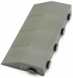 FLOMAT s. r. o Műanyag bejárat Linea Combi 40 x 20, 5 x 4, 8 cm (férfi), szürke