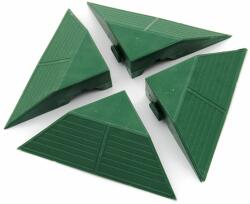 FLOMAT s. r. o Műanyag sarokrámpa Linea Combi, 4 db, zöld