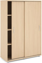 LENZA Praktik közepes szekrény 100 x 40 x 147, 9 cm, juhar