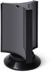 Jansen Display Forgó menüállvány háromoldalas, DL formátumú (22 × 9, 9 cm-hez), fekete