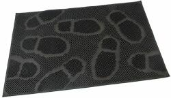  Cipőgumi tisztítószőnyeg 40 x 60 x 0, 8 cm, fekete