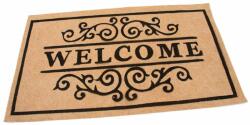 FLOMAT Textil tisztítószőnyeg Welcome Deco 45 x 75 x 0, 3 cm, bézs