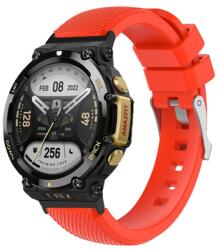 CUBE szilikonszíj Amazfit T-Rex 2 piros