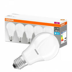OSRAM 5db LED izzó E27 A60 8.5W = 60W 806lm 4000K semleges 300° OSRAM (4058075152632)