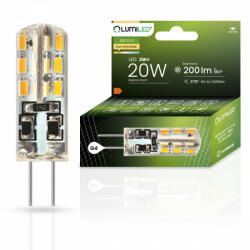 Lumileds G4 kapszula LED izzó 2W = 20W 200lm 3000K 270° LUMILED (LEDZARMI089)