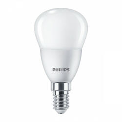 Philips E14 LED izzó 5W = 40W 470lm 2700K Warm BALL PHILIPS (8719514312647)