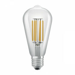 OSRAM E27 ST64 CL LED izzó 4W = 60W 840lm 3000K 360° OSRAM (4099854009693)
