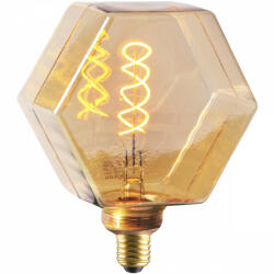 Polux Dekoratív LED izzó E27 FILAMENT LB160 4W 260lm 1800K 320° DecoVintage Amber GOLDLUX (Polux) (SANLED0624)