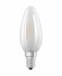 OSRAM E14 B35 LED izzó 3.4W = 40W 470lm 4000K Semleges 300° CRI90 Izzószál OSRAM SUPERSTAR+ szabályozható (4058075602793)