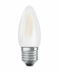 OSRAM LED izzó E27 B35 4.8W = 40W 470lm 2700K 300° OSRAM SUPERSTAR izzószál szabályozható (4058075435025)