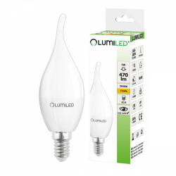 Lumileds E14 BA35 LED izzó 5W = 50W 470lm 3000K 180° LUMILED (LEDZARMI037)
