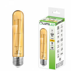 Lumileds E27 T30 LED izzó 6W = 50W 660lm 2200K 360° LUMILED izzószál (LEDZARMI830)