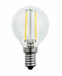 Polux E14 P45 LED izzó 2W = 23W 230lm 3000K 360° GOLDLUX izzószál (Polux) (SANLD0206)