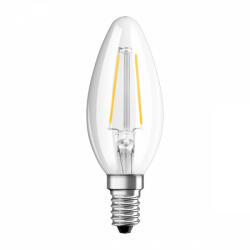 OSRAM LED izzó E14 B35 CL 1.5W = 15W 136lm 2700K 300° OSRAM STAR izzószál (4058075436701)