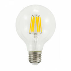 Polux E27 G80 LED izzó 7W = 60W 810lm 3000K 360° GOLDLUX izzószál (Polux) (SANLD0231)