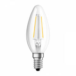 OSRAM LED izzó E14 B35 CL 4W = 40W 470lm 2700K 300° OSRAM STAR izzószál (4058075436589)