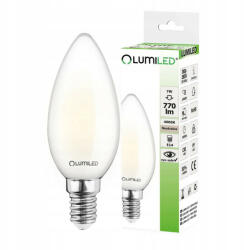 Lumileds E14 B35 LED izzó 7W = 60W 770lm 4000K semleges 360° LUMILED izzószál (LEDZARMI910)