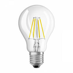 OSRAM E27 A60 CL LED izzó 4W = 40W 470lm 6500K Hideg 300° OSRAM STAR izzószál (4058075466012)