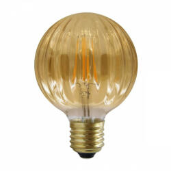 Polux LED izzó E27 G100 4W 450lm 2700K GOLDLUX Vintage Amber Dekoratív (SANLD0256)