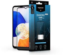 MyScreen Samsung A145 Galaxy A14 4G/Galaxy A14 5G edzett üveg képernyővédő fólia - MyScreen Protector Diamond Glass Lite Edge2.5D Full Glue - fekete - bluedigital