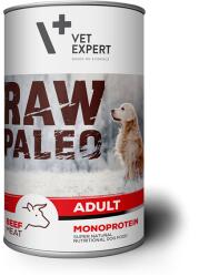 Hrana umeda pentru caini, RAW PALEO Adult, vita, conserva monoproteica, 800 g