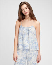 GAP Dreamwell Shirred Racerback Top pentru dormit GAP | Alb | Femei | XS