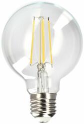 EDO Lighting Solutions Bec decorativ DARI LED Filament 8W, E27, 3000K, 1055lm, 230V, CLEAR G80, EDO777633 EDO Solutions