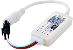 Life Light Led Magic Wifis RGB led szalag vezérlő, időzíthető is, 366 program, akár 100 méter led szalaghoz! Life Light Led 2 év garancia! (LLSZVWFRGBMAG)