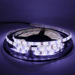Life Light Led Led szalag IP65, vízálló, 60 led/m, 2835 chip, 590 Lumen, 6000K, hideg fehér. Life Light Led 2 év garancia! (LLSZIP65283560L2EVCWE)