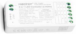 Mi-Light FUT037S+ Led szalag 4 zónás csoport vezérlő RGB+RGBW+RGB+CCT Led szalaghoz rádiós, 12A, 144W. Mi-Light 2 év garancia! (LLSZVRGBWCCTFUT037SPLUSZ)