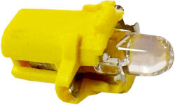  Autós led B8.3 műszerfal világítás, 1 led, 10 Lumen, 0, 4W, sárga (LLATB8.3.MA1LY)