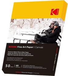 Kodak Fotópapír, tintasugaras, 10×15 cm, 230 g, vászon hatású, KODAK Fine Art (LKO9891091)