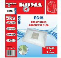  Koma EC-15 Microfilteres Porzsák (5 db / csomag) (EC-15)