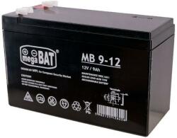 MPL Power Elektro MPL megaBAT MB 9-12 UPS battery Lead-acid accumulator VRLA AGM Maintenance-free 12 V 9 Ah Black (MB 9-12) - vexio