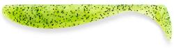 FishUp Naluca FISHUP Wizzle Shad 8cm, culoare 055 Chartreuse Black, 8buc/plic (4820194852768)