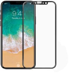 DeTech Стъклен протектор Full 2.5D No brand, For iPhone X / XS / 11 Pro, 0.3mm, Black - 52371 (DE-52371)