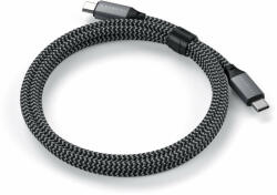 Satechi USB-C to USB-C 100W Braided Charging 2m Cable - Grey (ST-TCC2MM)