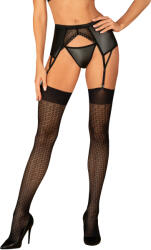Obsessive S824 Stockings Black S/M/L