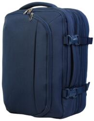 Bontour kék, három részes, bővíthető, kézipoggyász méretű utazó hátizsák BO2117 - taskaweb