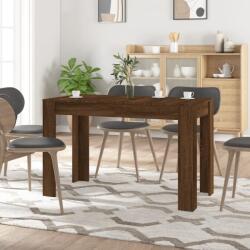 vidaXL barna tölgy színű szerelt fa étkezőasztal 120 x 60 x 75 cm (838191) - vidaxl