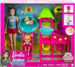 Mattel Barbie Skipper First Jobs Waterpark HKD80 Papusa Barbie