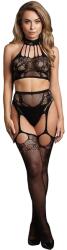 Le Desir Set 2 Piese Lenjerie Elastica, Negru, XS-XL