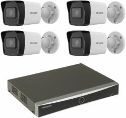Hikvision Sistem supraveghere Hikvision 4 camere IP 4MP IR 30m PoE NVR 4 canale 12MP PoE SafetyGuard Surveillance