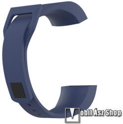 Okosóra sport szíj - SÖTÉTKÉK - szilikon, állítható méret - Xiaomi Mi Band 4C