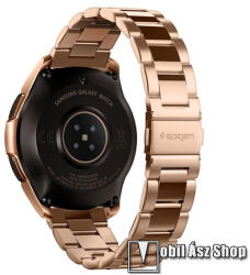 Spigen MODERN FIT okosóra szíj - ROSE GOLD - 20mm széles, rozsdamentes acél - SAMSUNG Galaxy Watch5 44mm / Watch5 40mm / Watch5 Pro / Watch4 Classic 46mm / Watch4 Classic 42mm / Watch4 44mm / Watch4 40mm - 6
