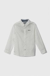 Pepe Jeans gyerek ing pamutból fehér - fehér 152 - answear - 11 990 Ft