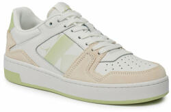 Calvin Klein Sneakers Calvin Klein Jeans Basket Cupsole Lace Mix Nbs Sat YW0YW01446 Bright White/Exotic Mint 02U