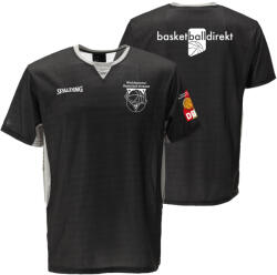 Spalding Offizielles WBV Referee T-shirt Póló 40222001-blackgrey-xl Méret XXL (40222001-blackgrey-xl)